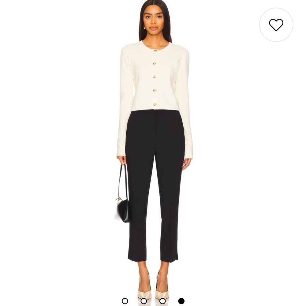 NWT Favorite Daughter The Quinn Cardigan in Cream Size Medium - Picture 5 of 12